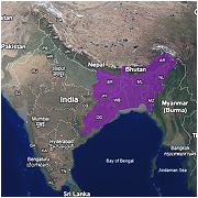 South India Map Thumbnail
